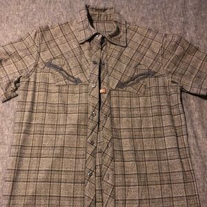Vintage Short Sleeve Button Down
